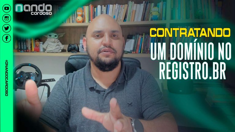 Contratando um domínio no registro